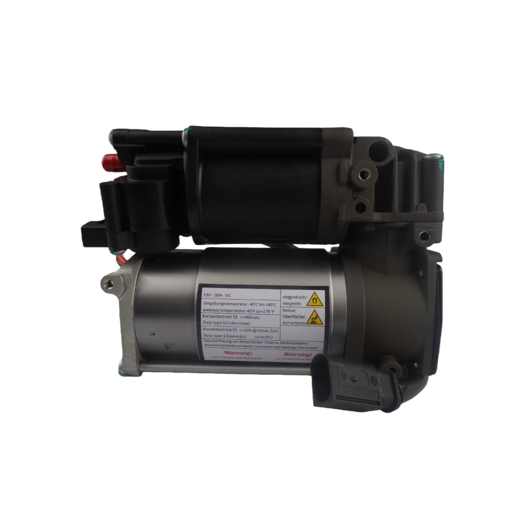 Automotive air compressor metal housing unit