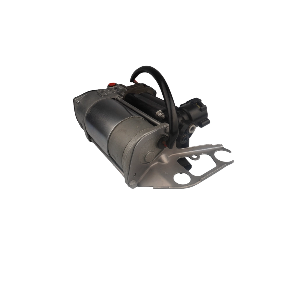 Luxury SUV suspension pump close up