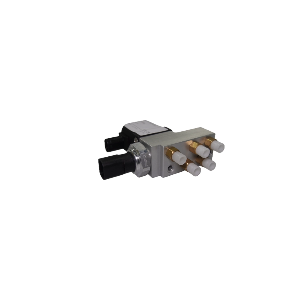 W211 air suspension solenoid block