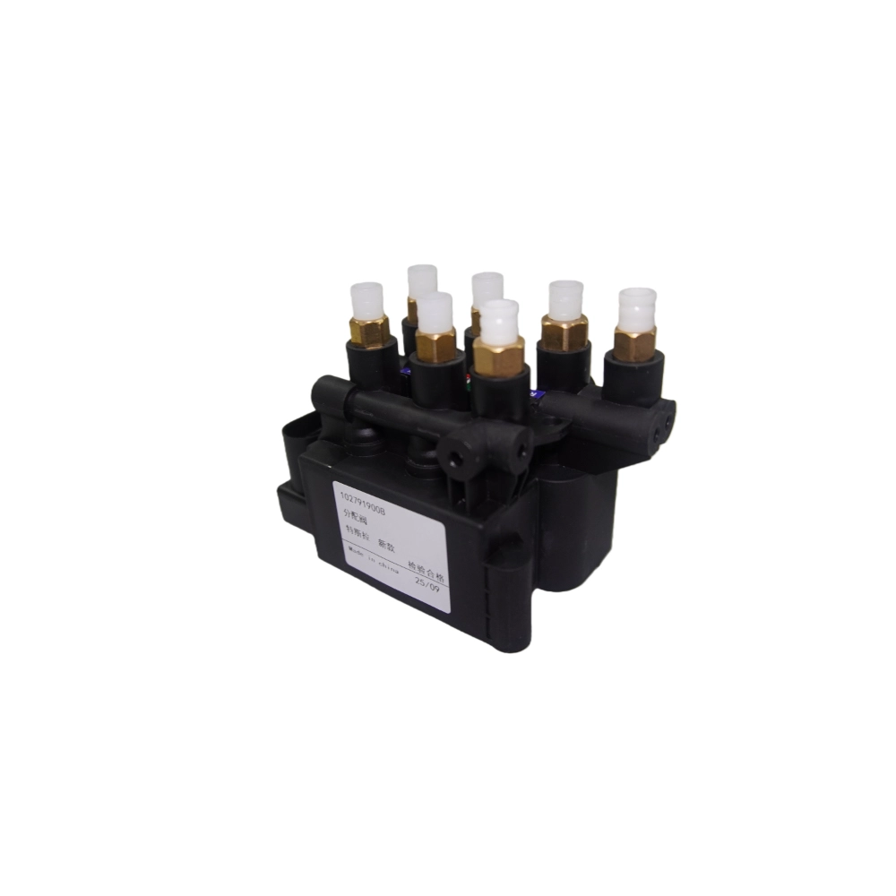 Porsche ride height control valve block
