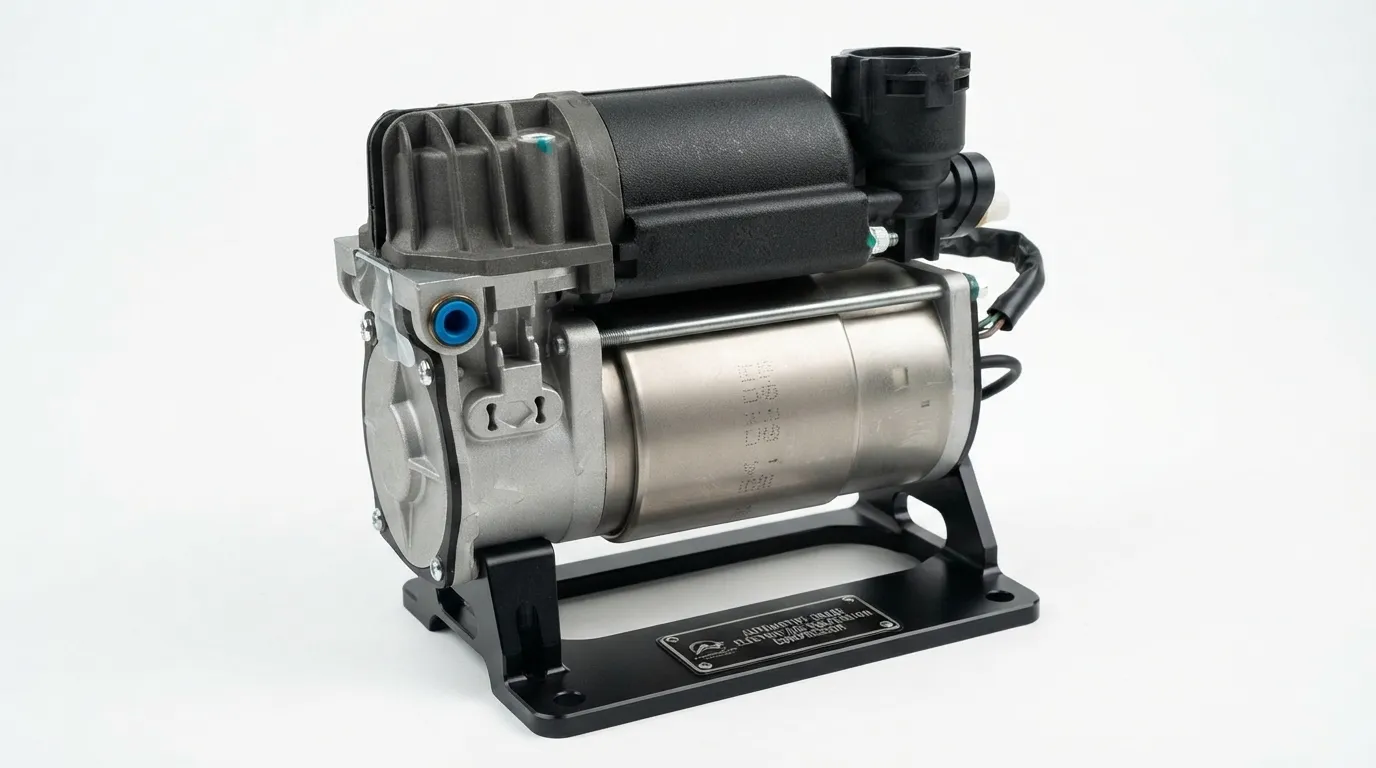 electric air suspension compressor for vehicles