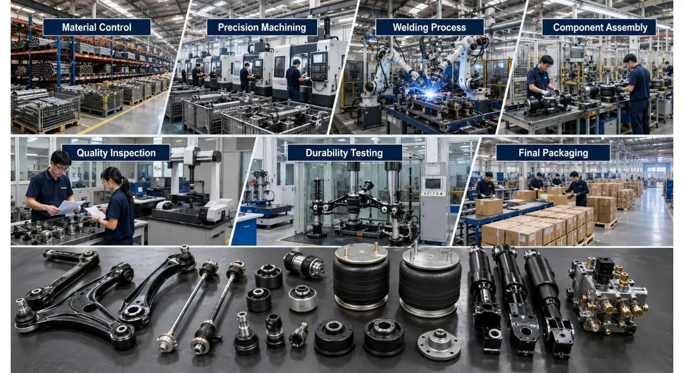 automotive suspension parts factory