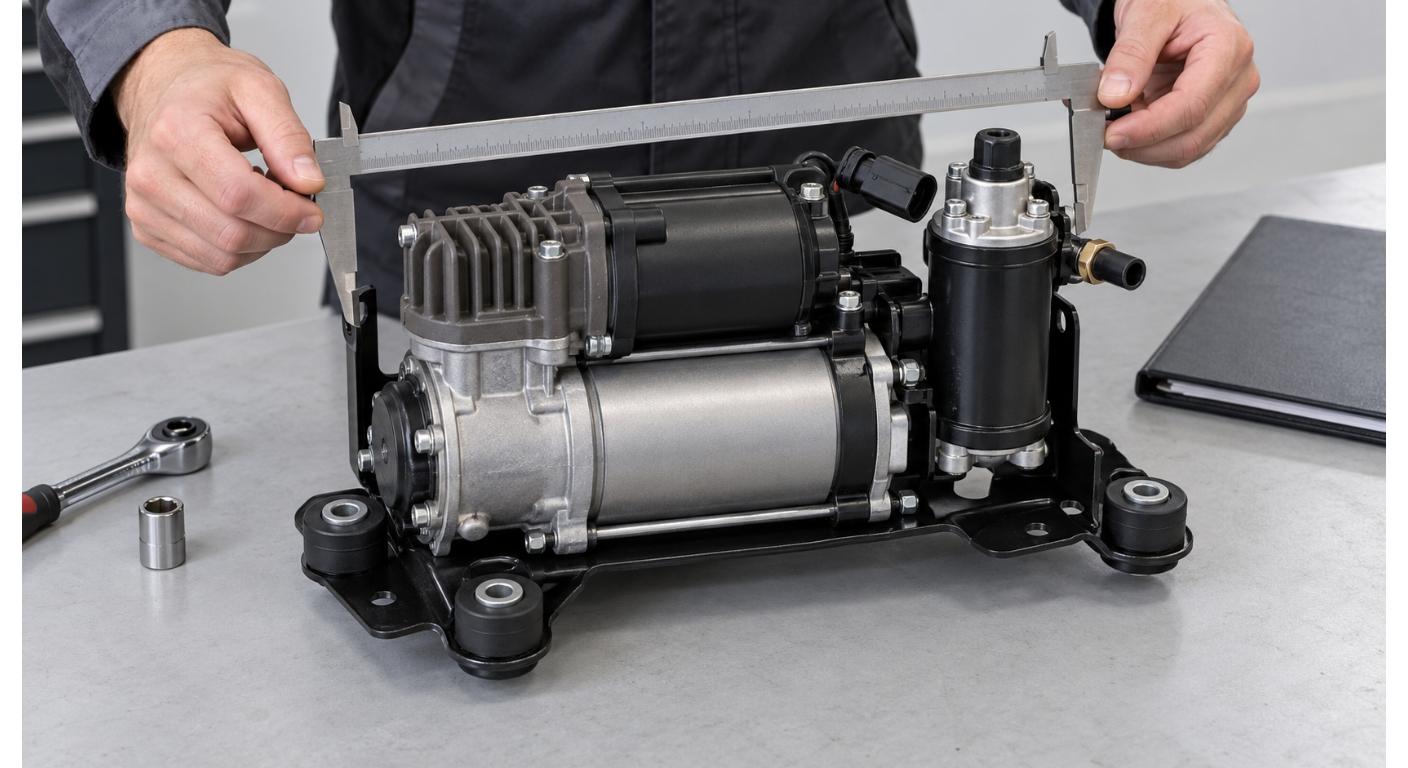 compact air suspension compressor
