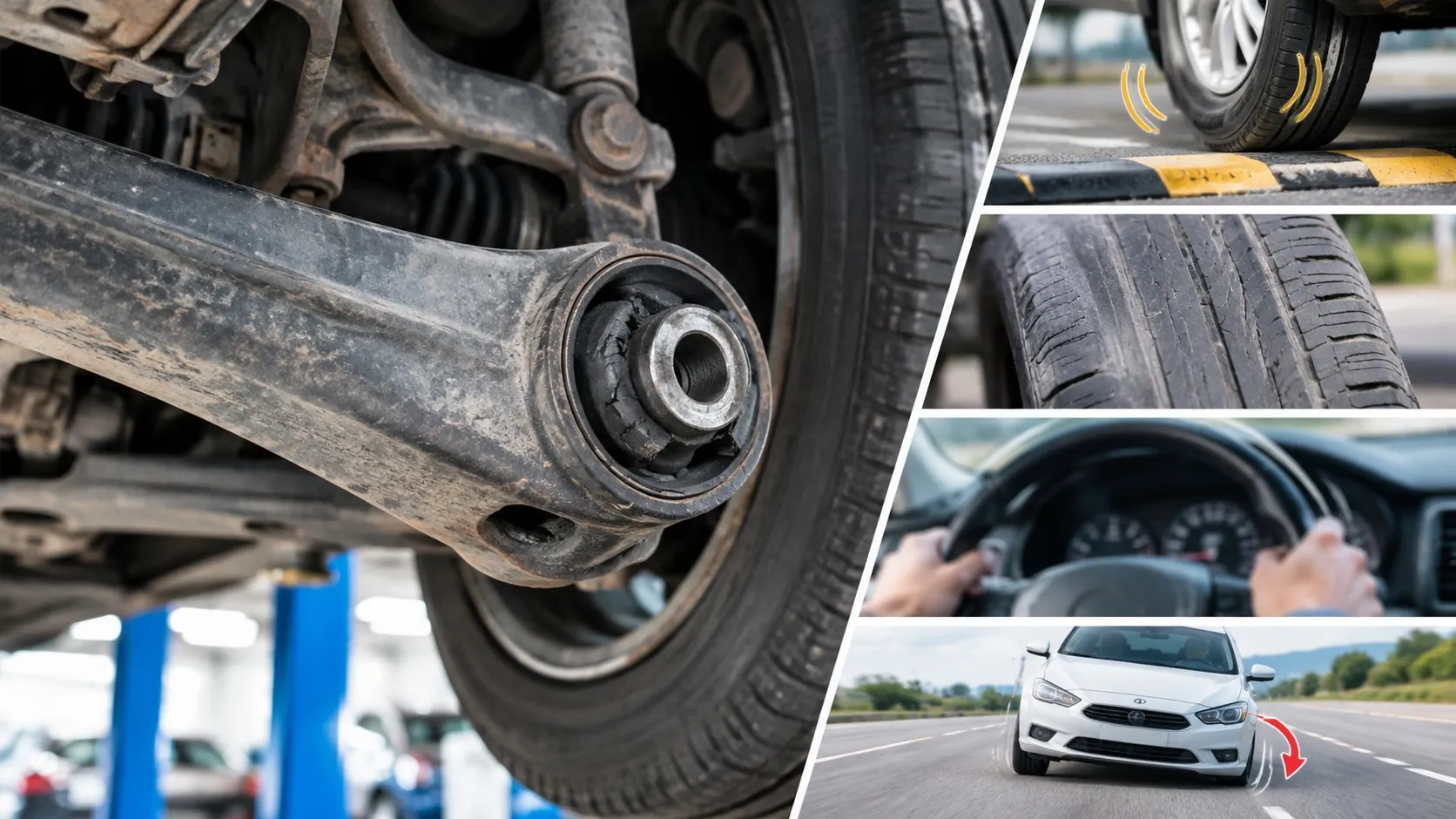 Bad Control Arm Bushing Symptoms: 7 Warning Signs